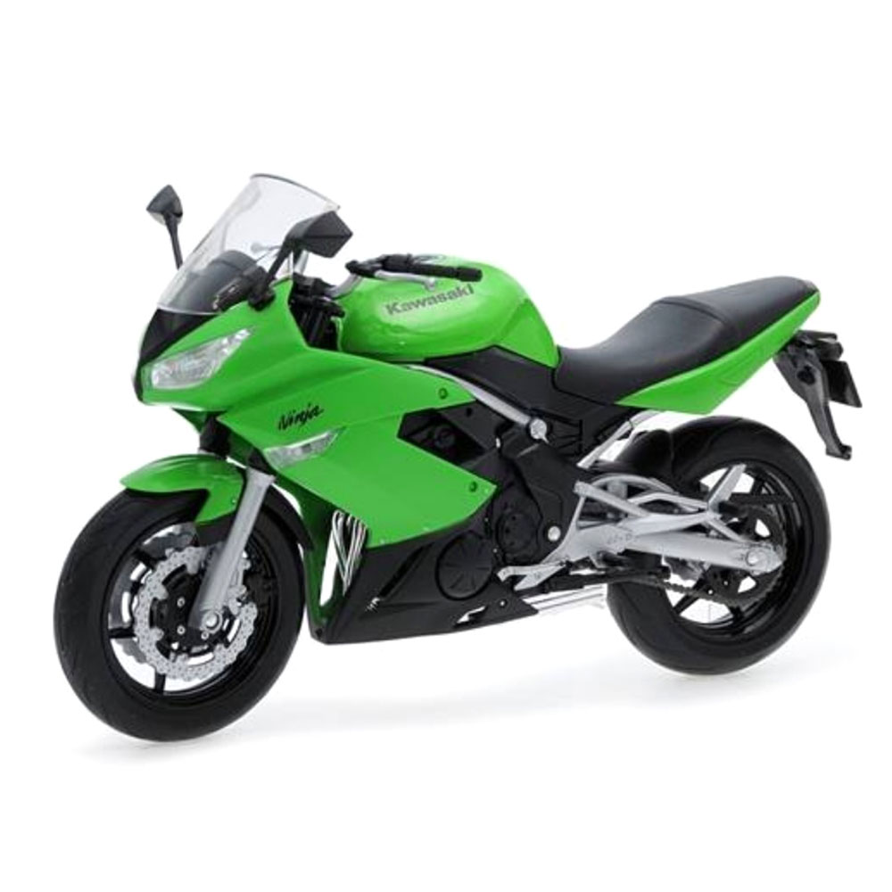 Miniatura Kawasaki Ninja 650r Verde Welly 1/10