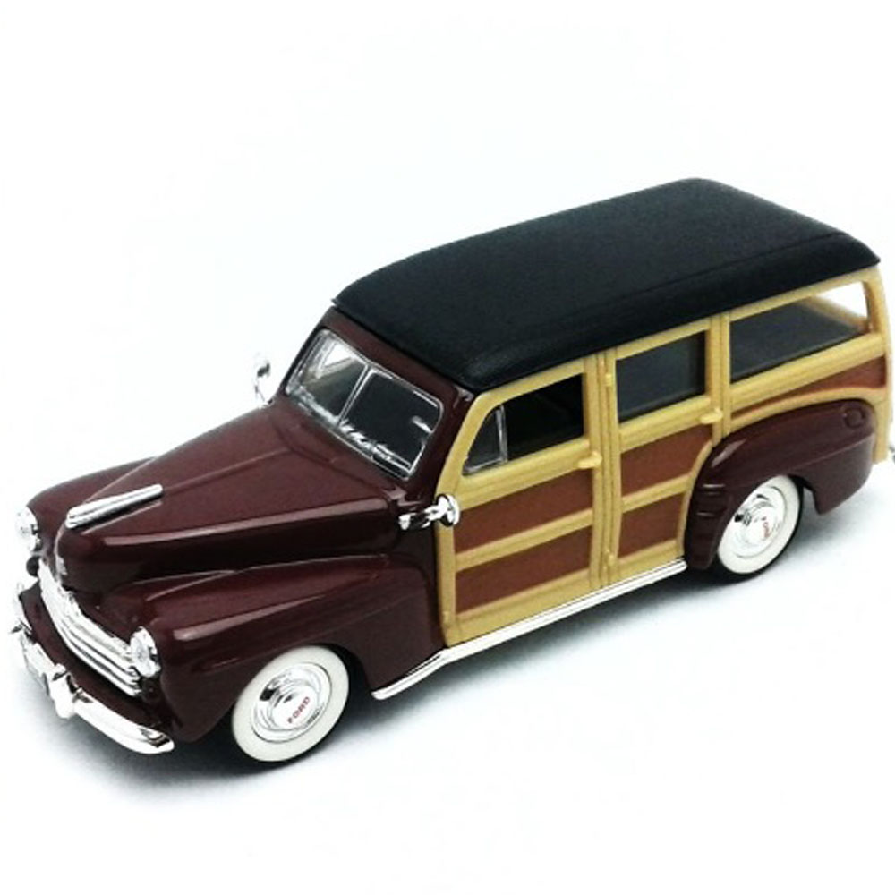 1948 Ford Woody 1:43 Yat Ming Marrom