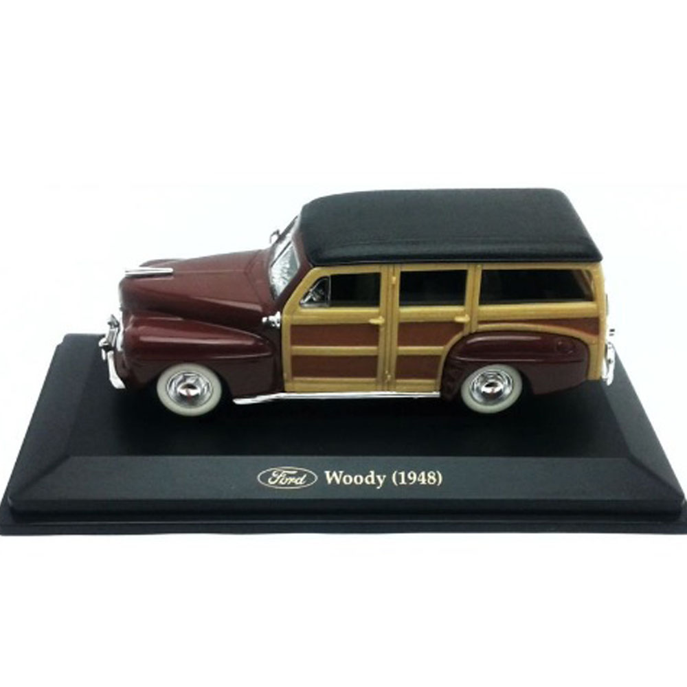 1948 Ford Woody 1:43 Yat Ming Marrom - Imagem 4