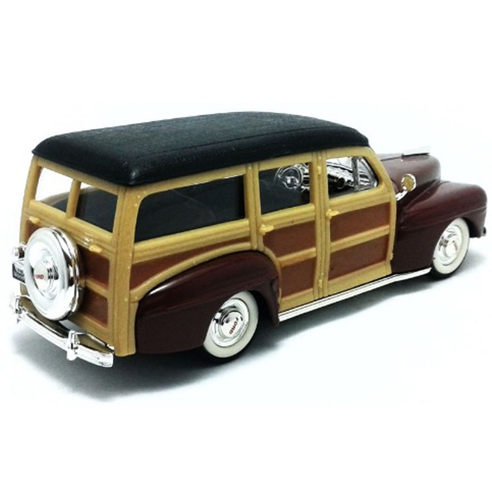 1948 Ford Woody 1:43 Yat Ming Marrom - Imagem 3