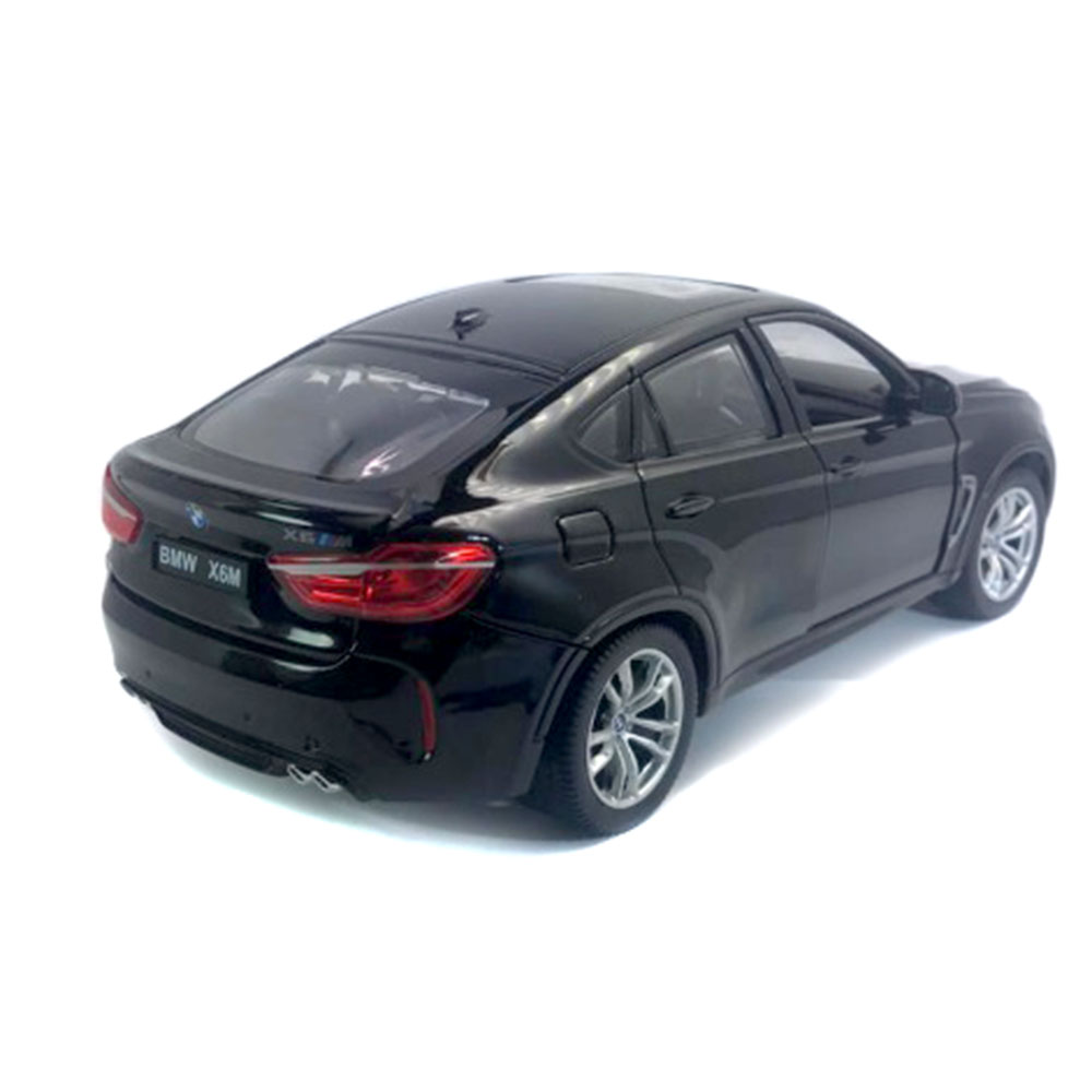 Miniatura Bmw X6M Preto Rastar 1/24 - Imagem 3
