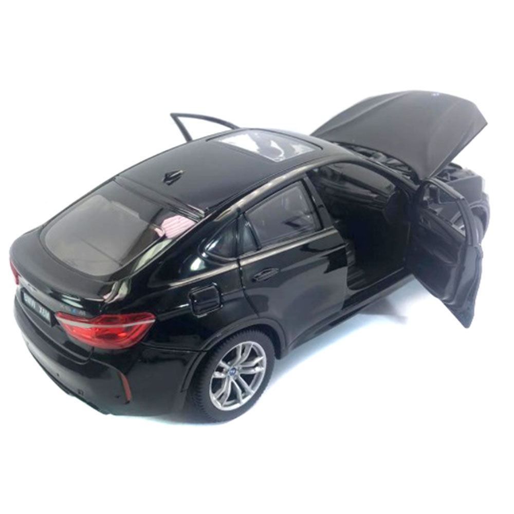 Miniatura Bmw X6M Preto Rastar 1/24 - Imagem 6