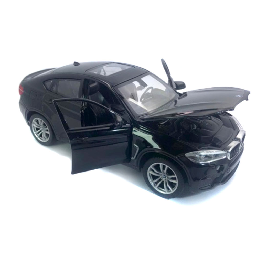 Miniatura Bmw X6M Preto Rastar 1/24 - Imagem 7